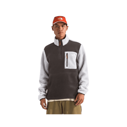 NORTH FACE YUMIORI 1/4 ZIP STONE SLAB CLOUD