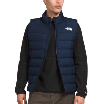 NORTHFACE ACONCAGUA 3 VEST - SUMMIT NAVY-NPF WW FRONT OPEN