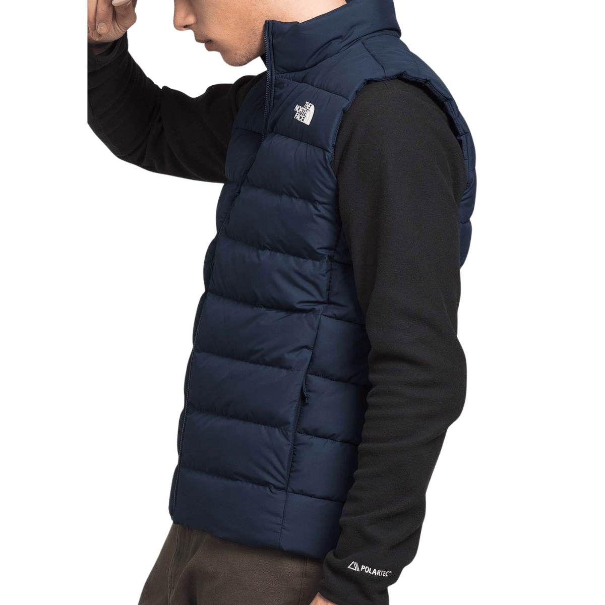 NORTHFACE ACONCAGUA 3 VEST - SUMMIT NAVY-NPF WW SIDE