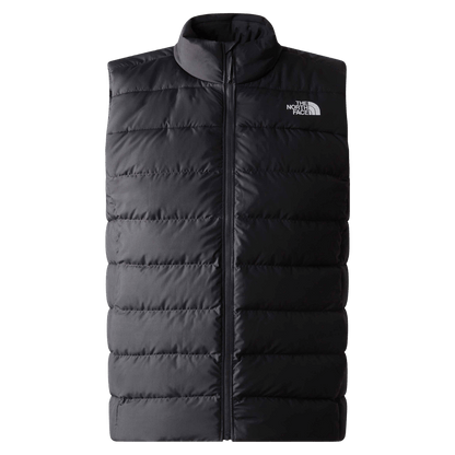 NORTHFACE ACONCAGUA 3 VERSATILE VEST - ASPHALT GREY - FRONT VIEW