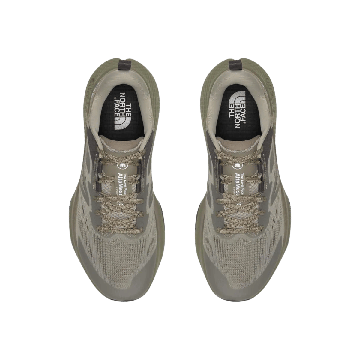 NORTHFACE ALTAMESA 500 - CLAY GREEN/CAVERN TOP VIEW