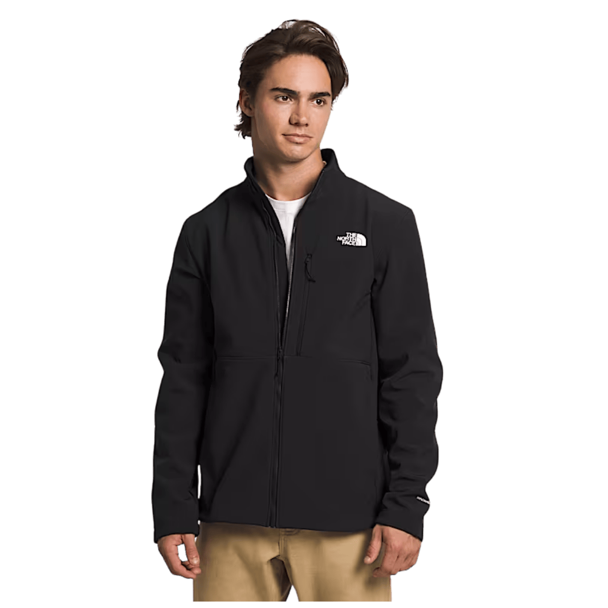NORTHFACE MEN'S APEX BIONIC 3 JACKETS - TNF BLACK - FRONT VIEW WW