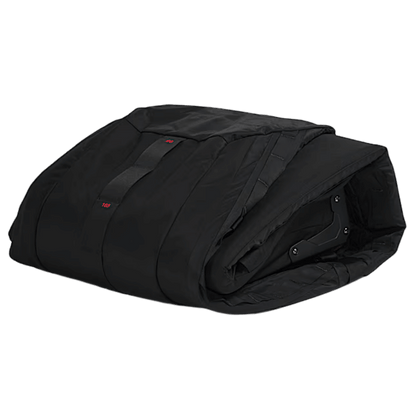 NORTHFACE DURABLE BASE CAMP SNOW ROLLER - TNF BLK/TNFBLK - PACKED VIEW