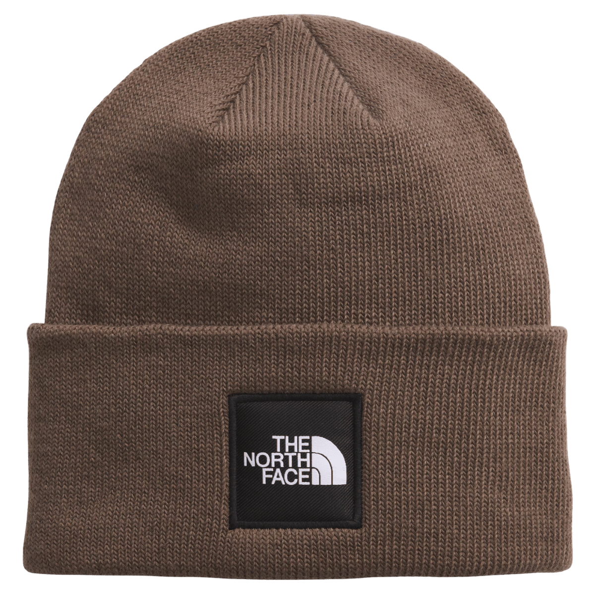 NORTHFACE BIG BOX BEANIE - SMOKEY BROWN 