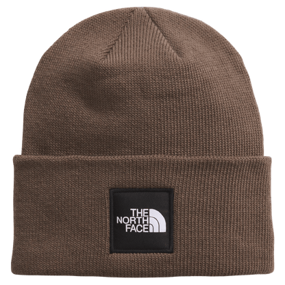 NORTHFACE BIG BOX BEANIE - SMOKEY BROWN 