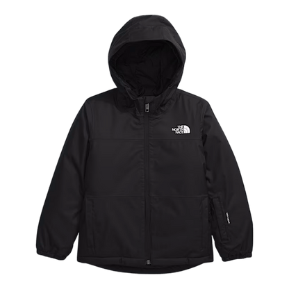 NORTHFACE BOY'S FREEDOM INSULATED JACKET - TNF BLACK FRONT