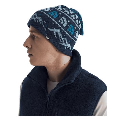 NORTHFACE CABIN SKI TUKE CLASSIC FIT - SUMMIT NAVY - SIDE VIEW WW