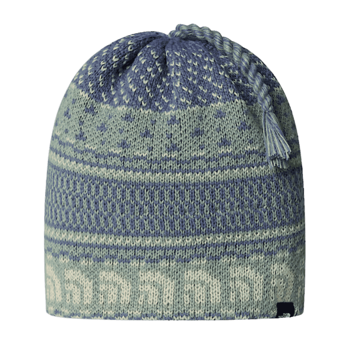 NORTHFACE UNISEX CABIN SKI TUKE CLASSIC FIT BEANIE - SLATE MOSS - MAIN IMAGE