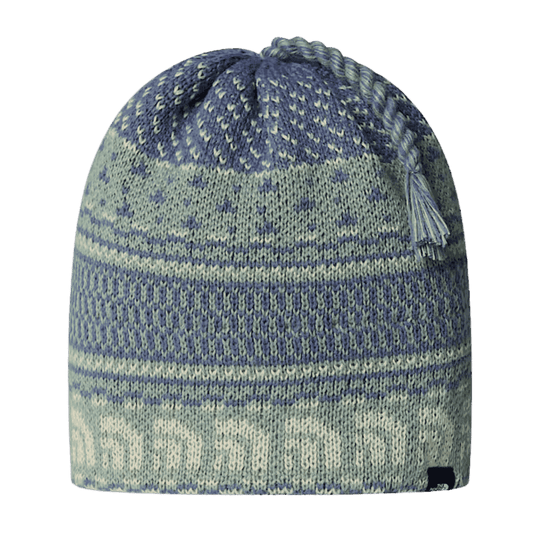 NORTHFACE UNISEX CABIN SKI TUKE CLASSIC FIT BEANIE - SLATE MOSS - MAIN IMAGE