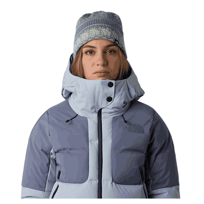 NORTHFACE UNISEX CABIN SKI TUKE CLASSIC FIT BEANIE - SLATE MOSS - FRONT VIEW WW