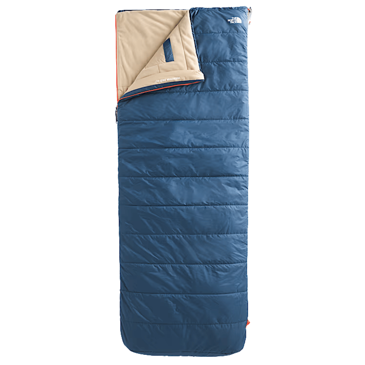 NORTHFACE WAWONA CAMPING BED 20 LONG - SHADY BLUE - FRONT FULL VIEW