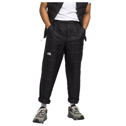 NORTHFACE CIRCALOFT LIGHTWEIGHT PANT - TNF BLACK - FRONT VIEW WW