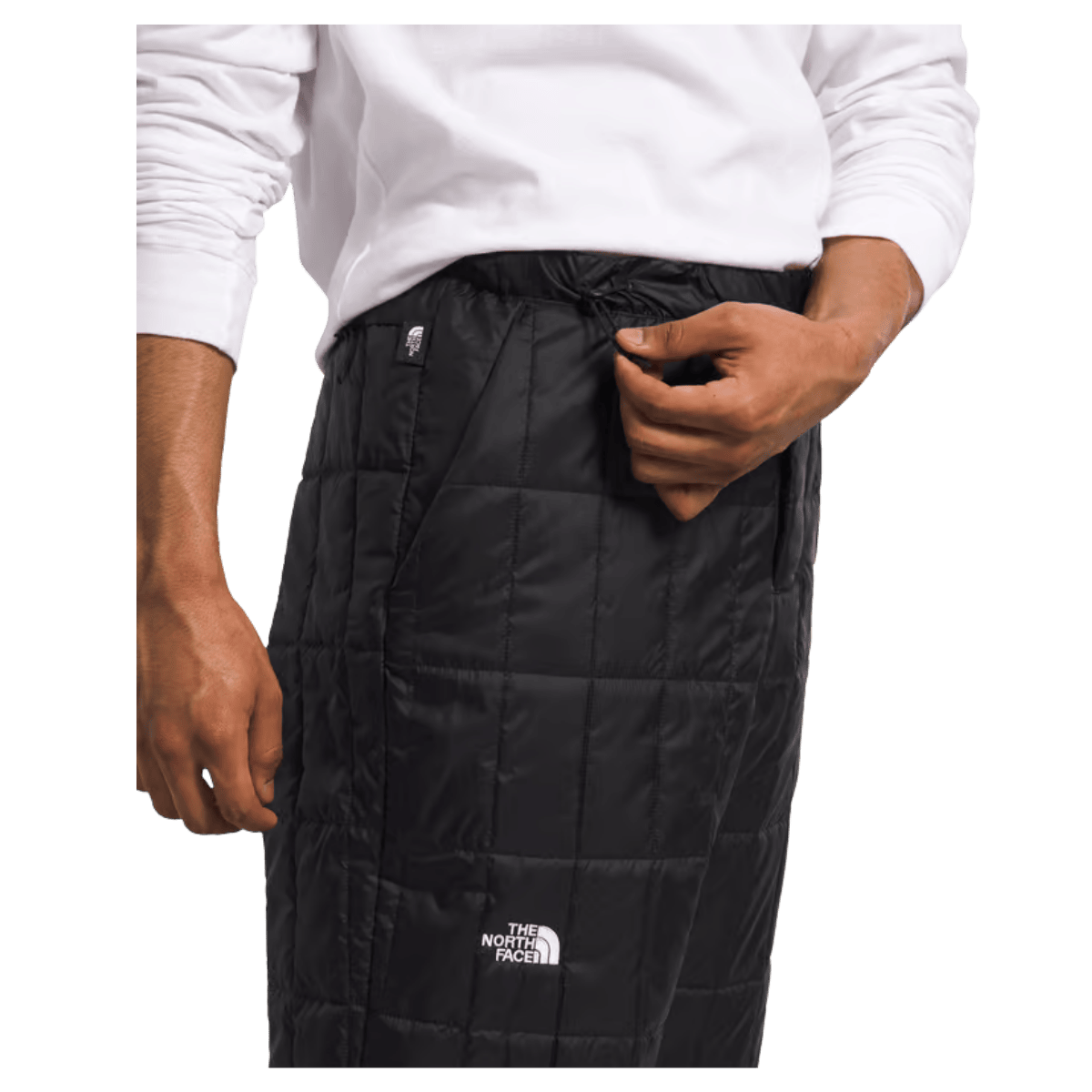 NORTHFACE CIRCALOFT LIGHTWEIGHT PANT - TNF BLACK SIDE POCKET VIEW WW