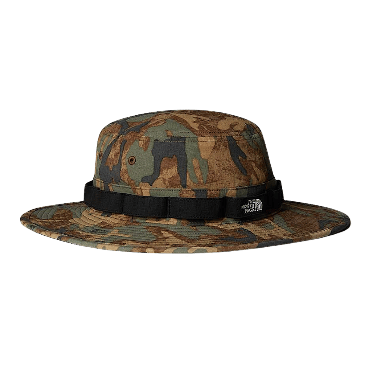 NORTHFACE CLASS V BRIMMER - TAN CAMO - NPF FRONT