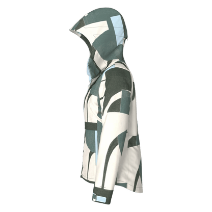 NORTHFACE WOMEN CLEMENTINE TRICLIMATE JACKET - DK SAGE PAPER - SIDE VIEW