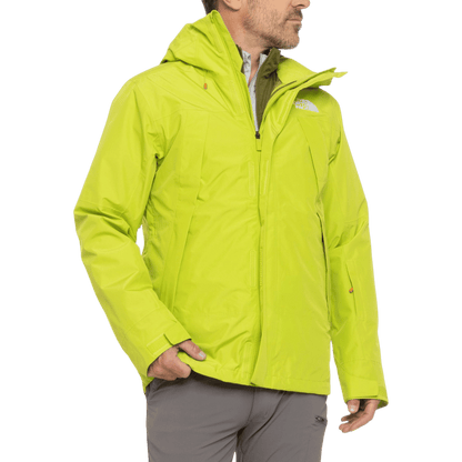 NORTHFACE CLEMENT TRICLIMATE JACKET - MEADOW GRASS WW FRONT
