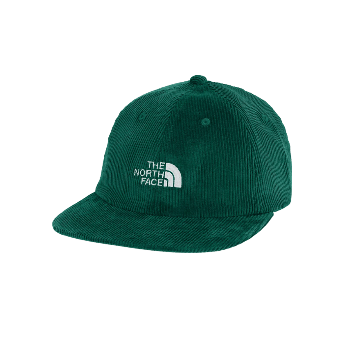 NORTHFACE CORDUROY HAT - EVERGREEN FRONT