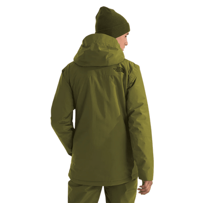 NORTHFACE DESCENDIT JACKET - FOREST OLIVE WW BACK