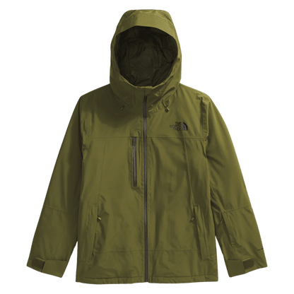 NORTHFACE DESCENDIT JACKET - FOREST OLIVE FRONT