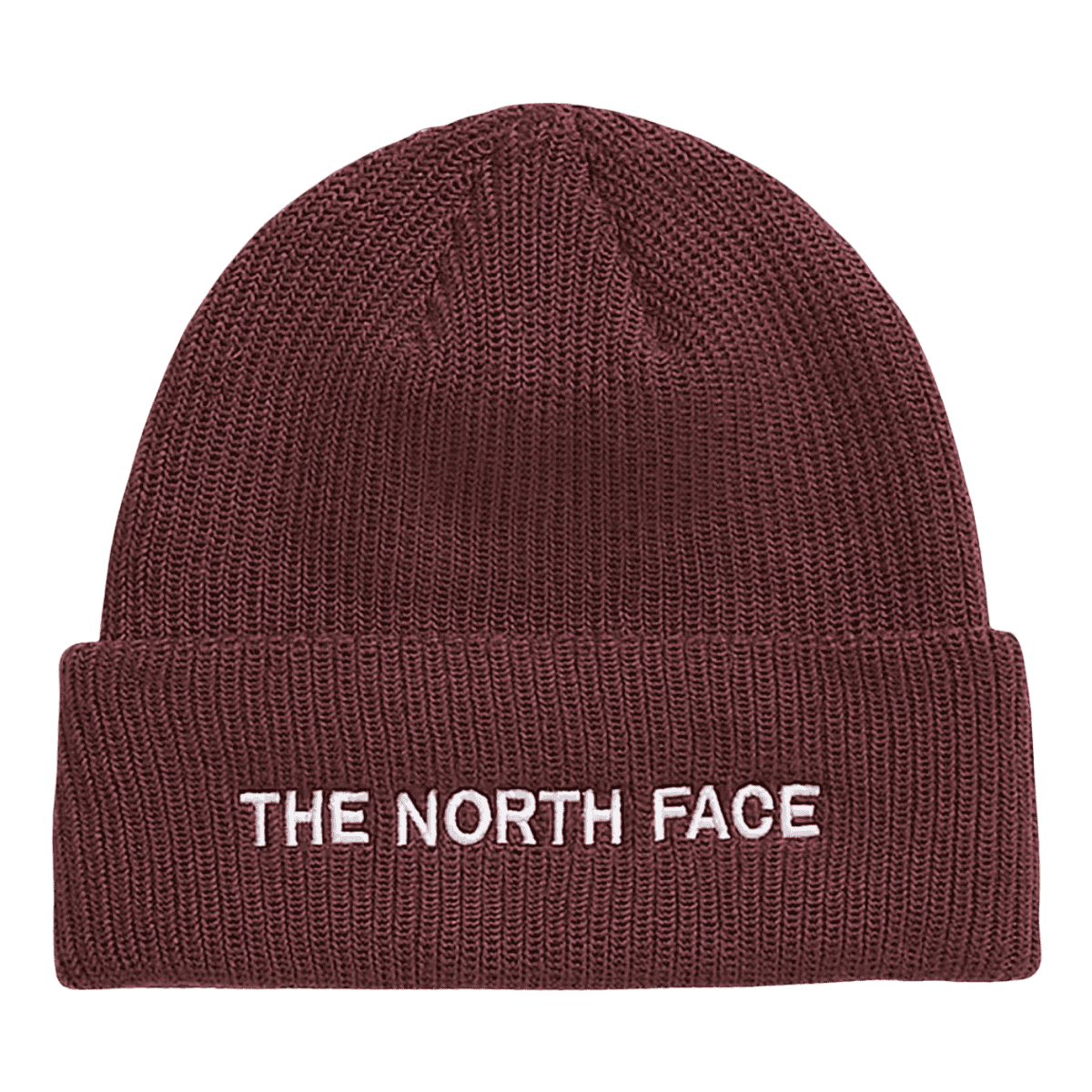 NORTHFACE UNISEX URBAN EMBROIDERED BEANIE - SUMAC - MAIN IMAGE