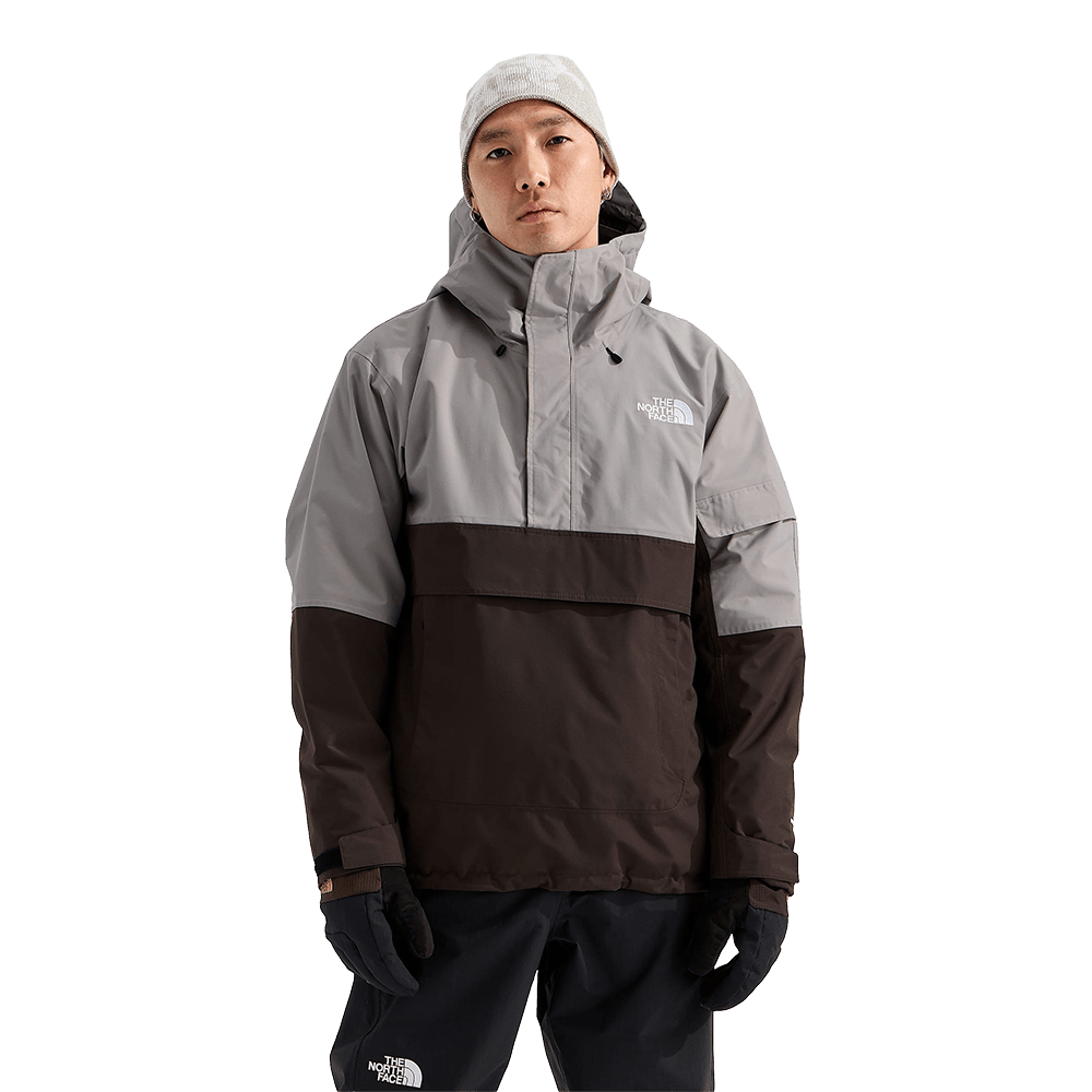 NORTH FACE EVRYDAY ANORAK JACKET- STONE DARK CHESTNUT