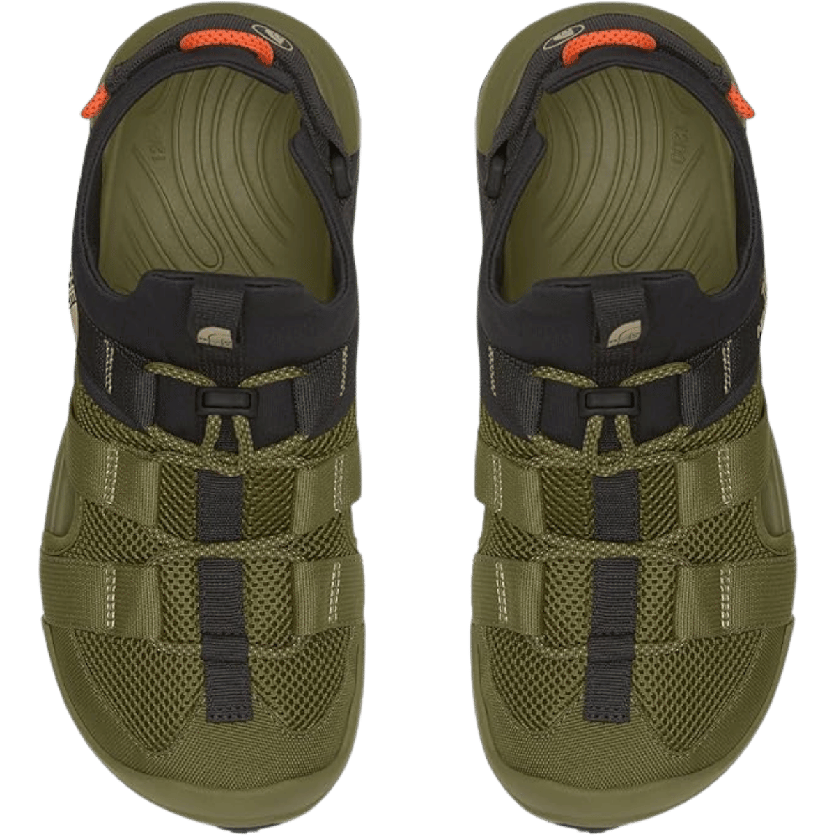 NORTHFACE EXPLORE CAMP SHANDAL - OLIVE/TNF BLACK TOP VIEW