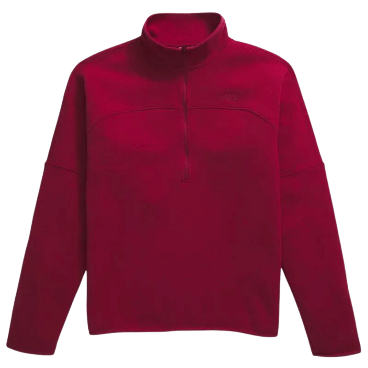 NORTHFACE FRONT RANGE FLEECE 1/2 ZIP - BEETROOT HEATHER FRONT