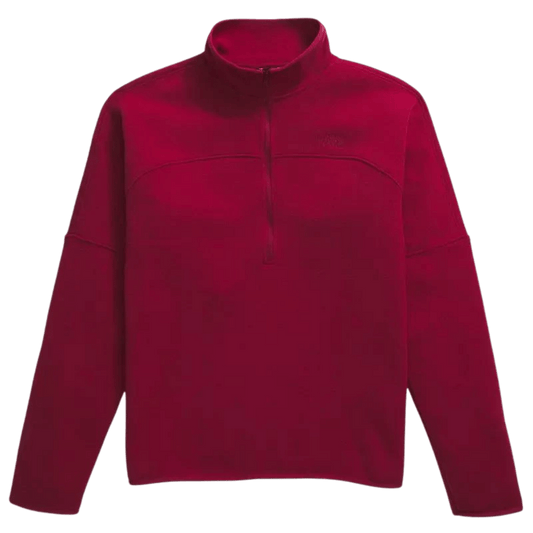 NORTHFACE FRONT RANGE FLEECE 1/2 ZIP - BEETROOT HEATHER FRONT
