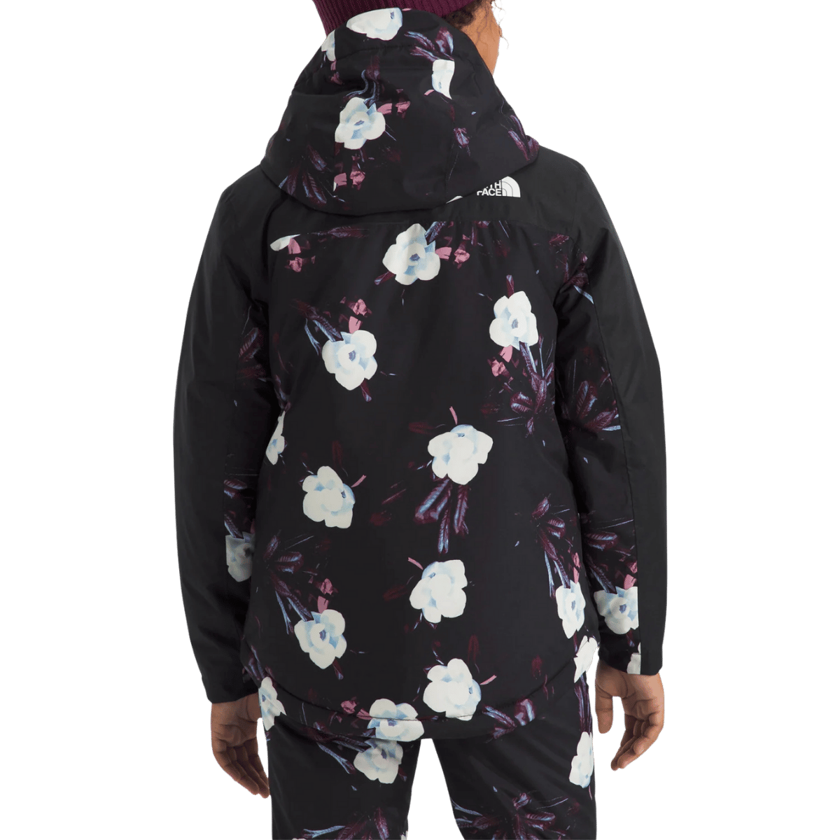 NORTHFACE GIRLS FREEDOM INSULATED JACKET - TNF BLACK WINTER WW BACK