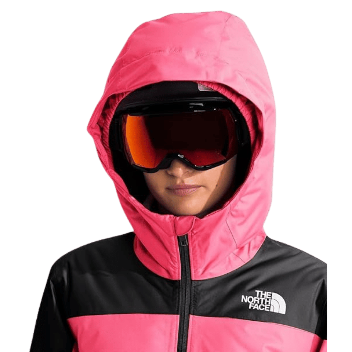 NORTHFACE GIRL'S FREEDOM INSULATED JACKET - RADIANT POPPY WW HOODIE