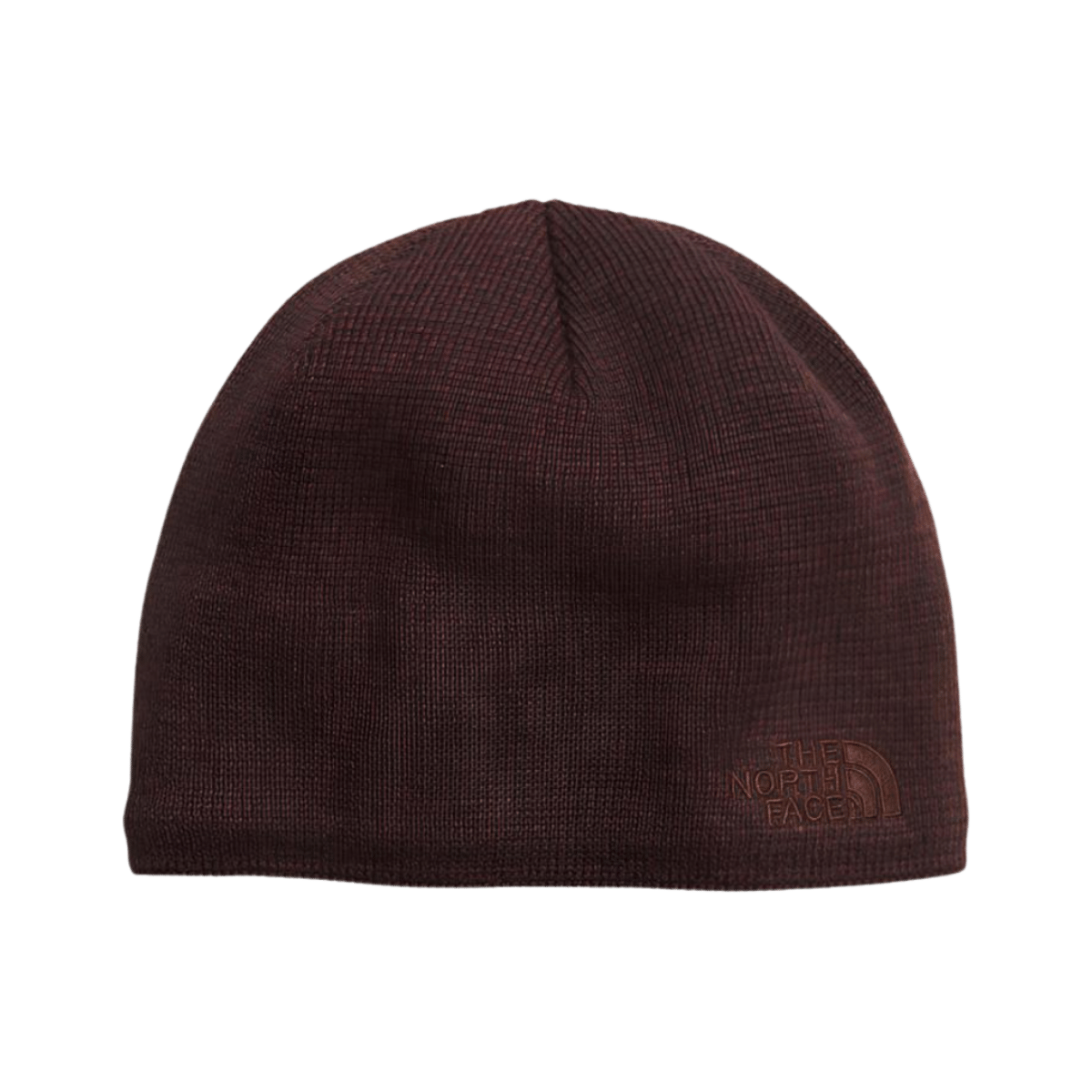 NORTHFACE JIM BEANIE CLASSIC FIT SOFT FLEECE EARBAND - COAL BROWN HEATHER