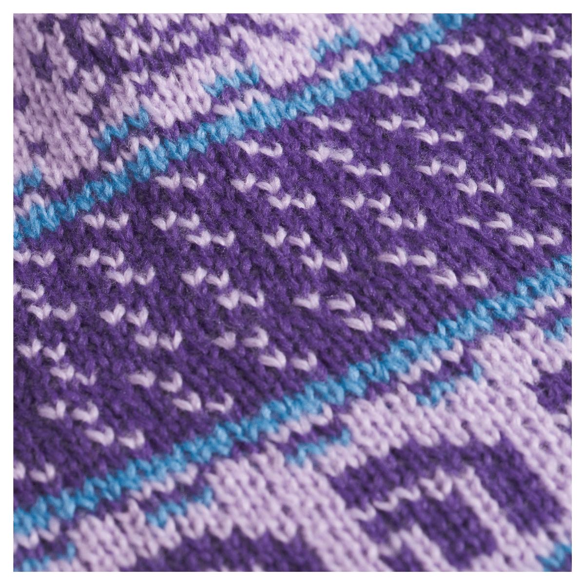 NORTHFACE KIDS CABIN SKI TUKE CLASSIC FIT - LITE LILAC JACQUARD - ZOOM VIEW