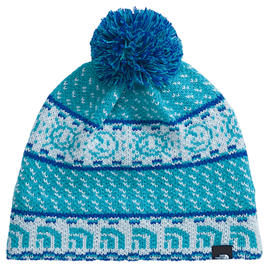 NORTHFACE KIDS CABIN SKI TUKE CLASSIC FIT - POLAR HAZE JACQUARD - FRONT VIEW