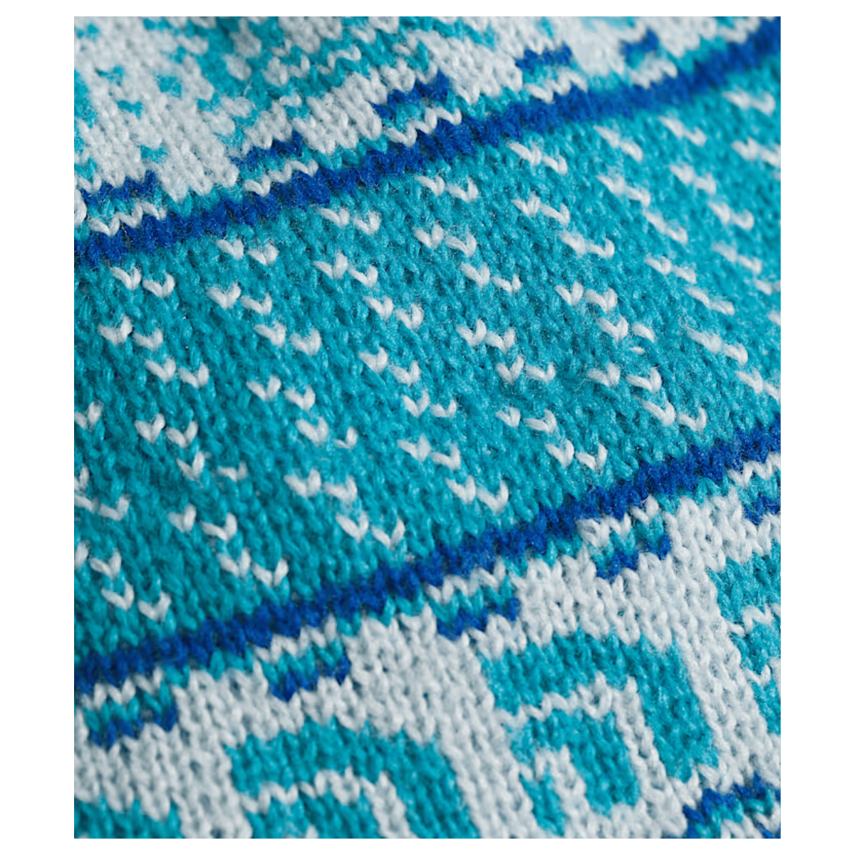 NORTHFACE KIDS CABIN SKI TUKE CLASSIC FIT - POLAR HAZE JACQUARD - ZOOM VIEW