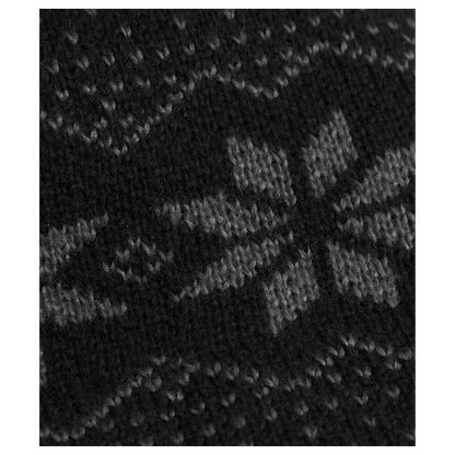 NORTHFACE KIDS CABIN SKI TUKE CLASSIC FIT - TNF BLK JACQUARD - ZOOM VIEW