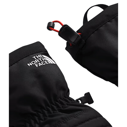 NORTHFACE KIDS MONTANA SKI GLOVE - TNF BLACK ZOOMED ANGLE