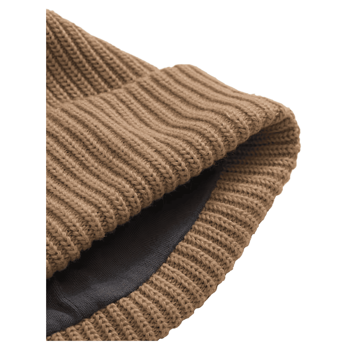 NORTHFACE KIDS SALTY LINED FLASHYDRY BEANIE - UTILITY BROWN- ZOOM IN