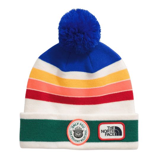 NORTHFACE KID'S SKI TUKE - SMOKEY THE BEAR GRAPHIC/MULTI-COLUR FRONT