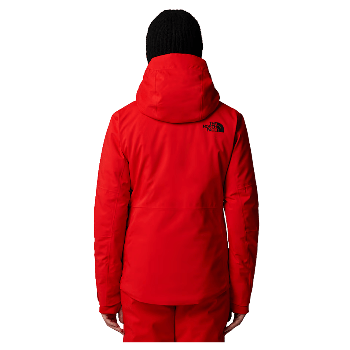 NORTHFACE WOMEN HEATSEEKER LENADO JACKET - FIERY RED - BACK VIEW WW