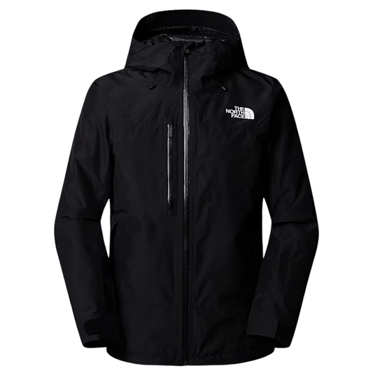 NORTHFACE MEN'S DESCENDIT JACKET DRYVENT 2L - TNF BLACK - FRONT VIEW 