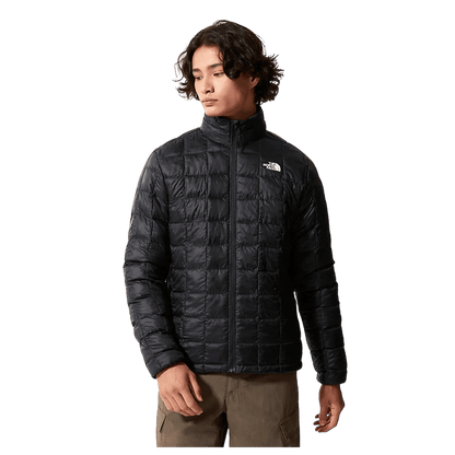 NORTHFACE MEN'S THERMOBALL INSULATION JACKET 2.0 - TNF BLACK - FRONT VIEW WW