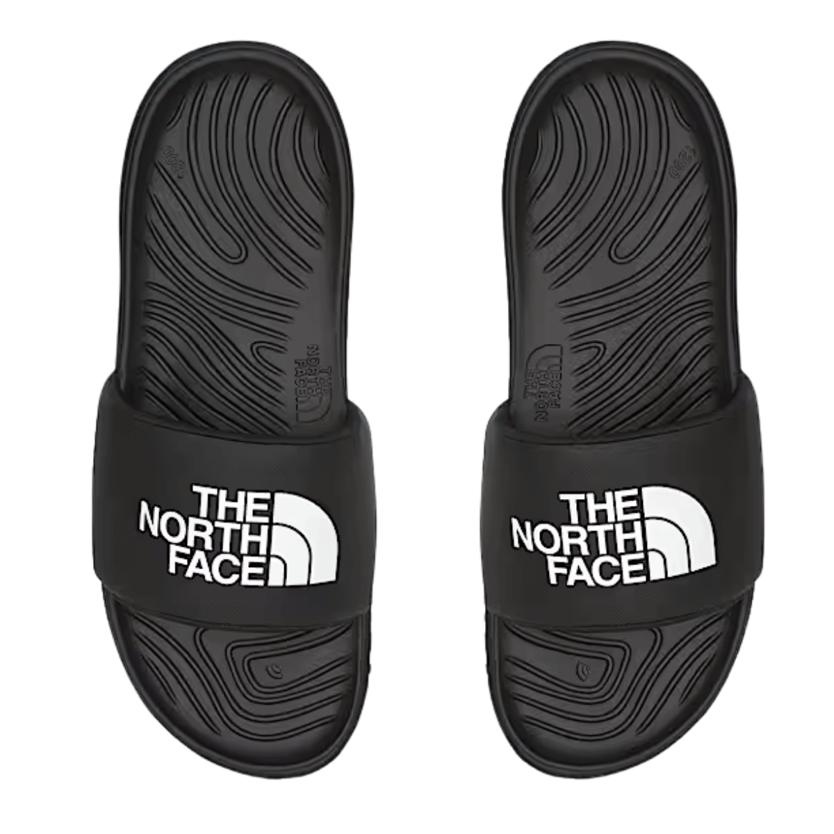 NORTHFACE NEVER STOP CUSH SLIDE - TNF BLACK TOP VIEW