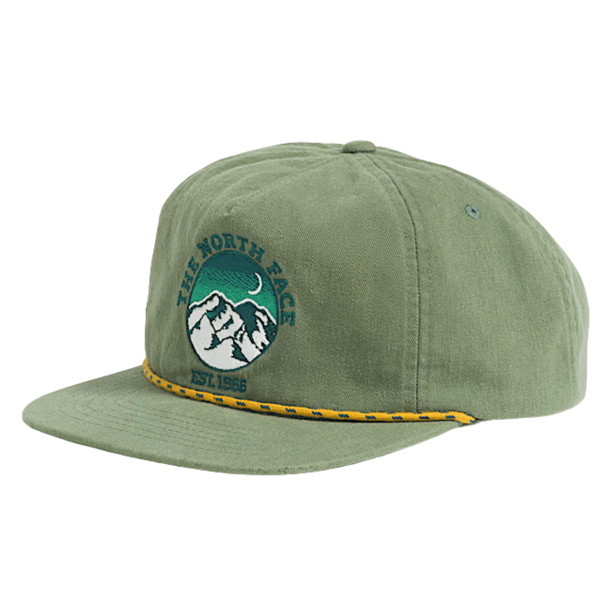 NORTHFACE NORM 5-PANEL CLASSIC FIT HAT - BARK MIST - FRONT VIEW