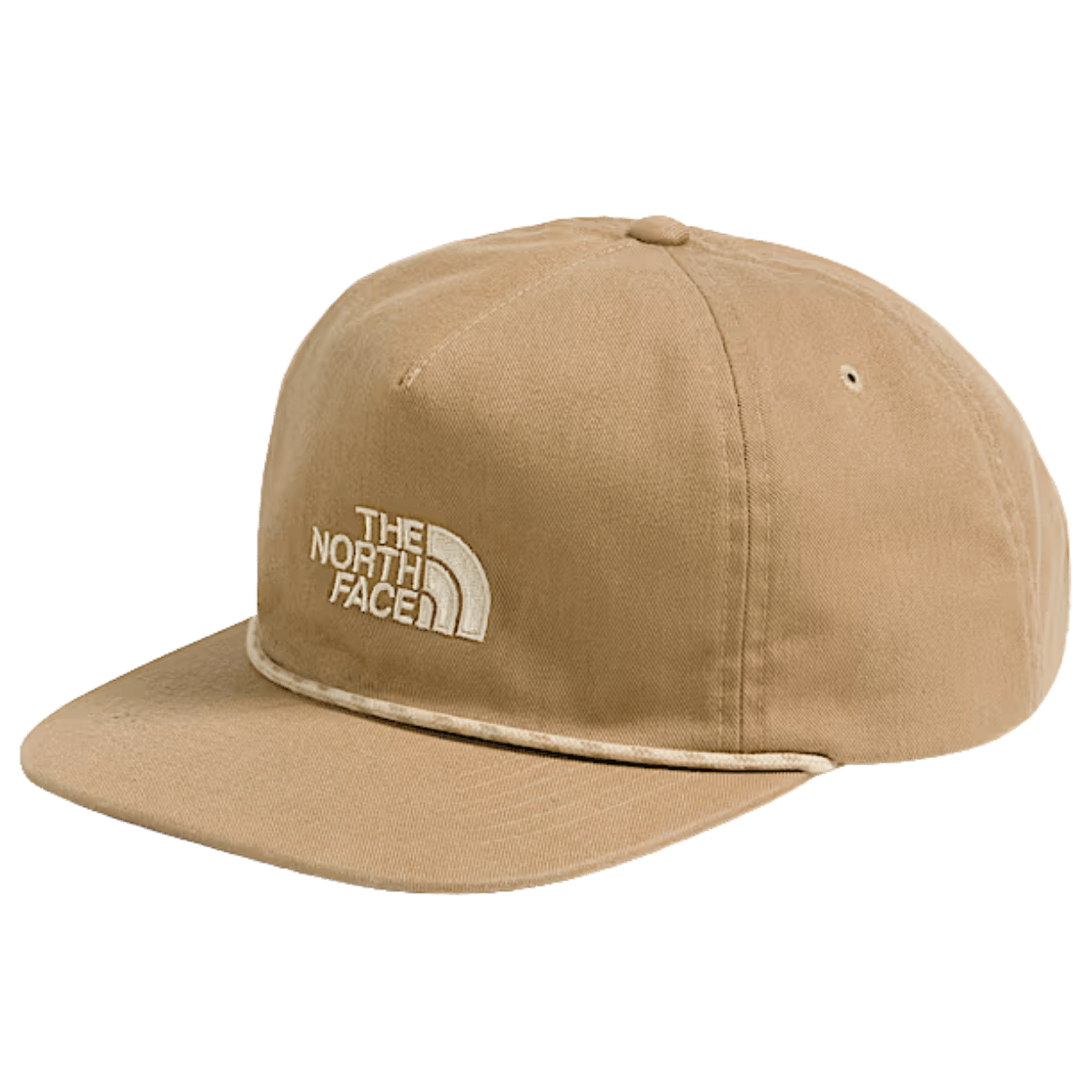 NORTHFACE NORM 5-PANEL CLASSIC FIT HAT - KHAKI STONE - FRONT VIEW