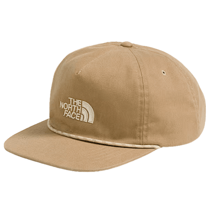 NORTHFACE NORM 5-PANEL CLASSIC FIT HAT - KHAKI STONE - FRONT VIEW