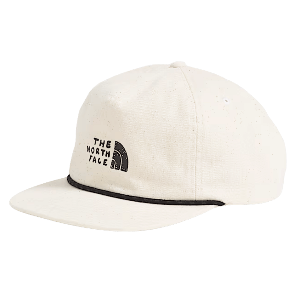 NORTHFACE NORM 5-PANEL CLASSIC FIT HAT - WHITE DUNE - FRONT VIEW