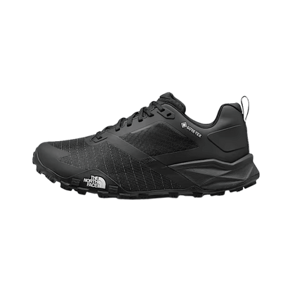 NORTHFACE OFFTRAIL TR GORE-TEX SHOE - TNF BLACK/TNF BLACK FRONT 