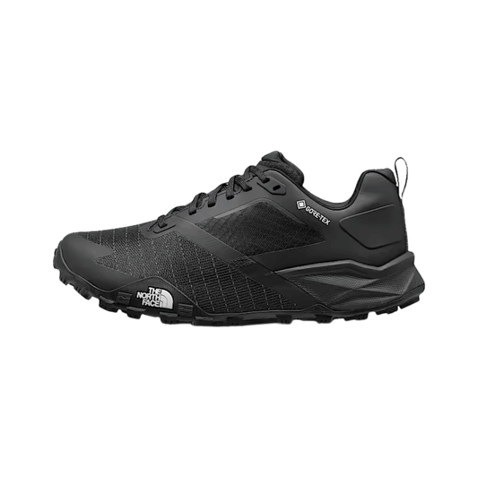NORTHFACE OFFTRAIL TR GORE-TEX SHOE - TNF BLACK/TNF BLACK FRONT 