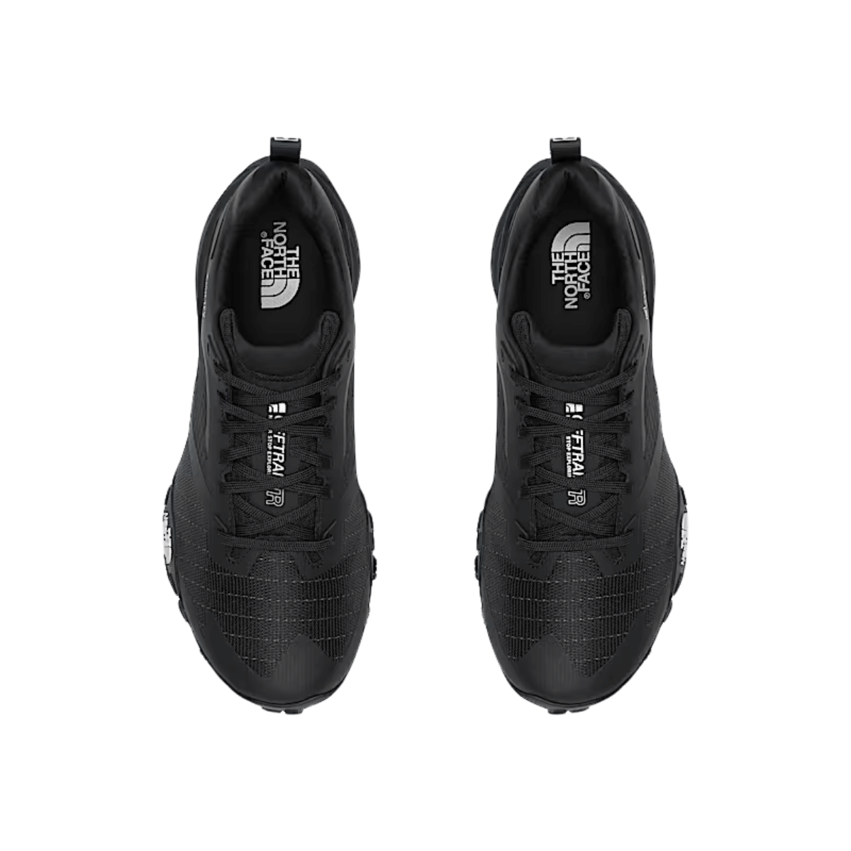 NORTHFACE OFFTRAIL TR GORE-TEX SHOE - TNF BLACK/TNF BLACK TOP VIEW