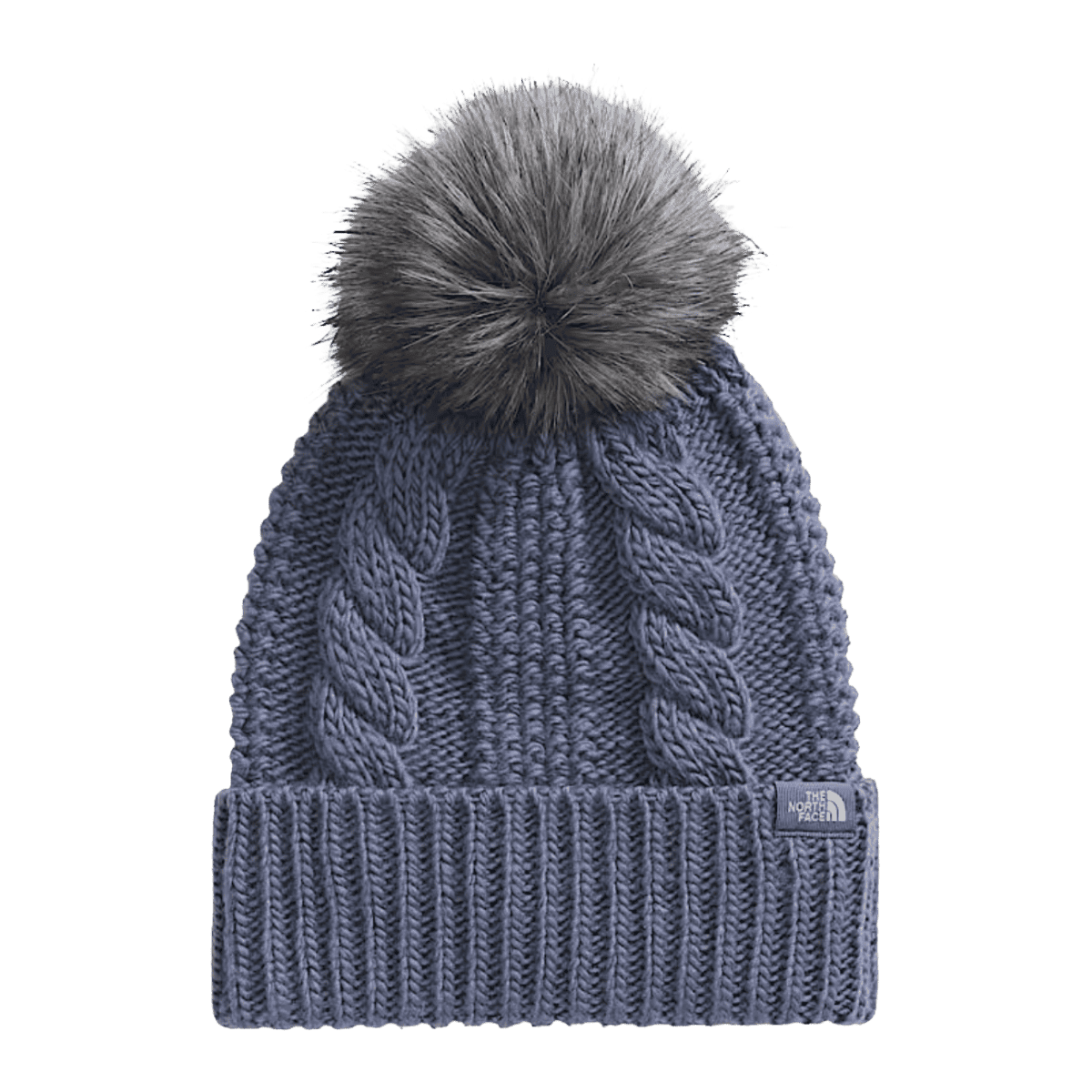 NORTHFACE WOMEN'S OH MEGA OVERSIZED FUR POM BEANIE - TWILIGHT GALAXY - MAIN IMAGE